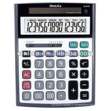 Calculateur solaire plat / table de fonctions calculatrice scientifique